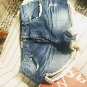 Women's or teens jeans shorts